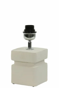 Light en Living Lampvoet 12,5x12,5x24,5 cm AMTA keramiek crème