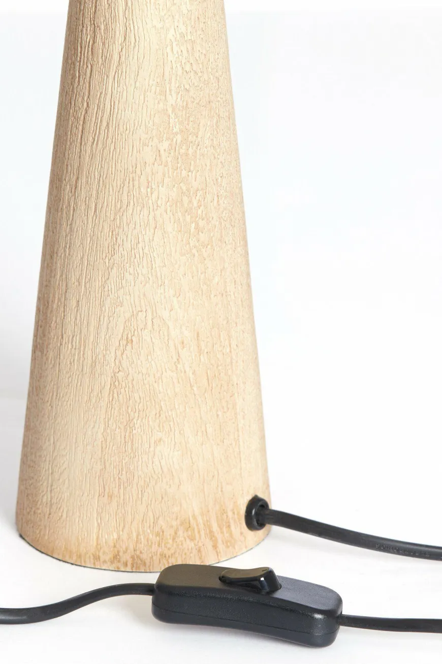 Light en Living Lampvoet Ø9x40 cm FESTINA hout mat naturel