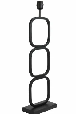 Light en Living Lampvoet 23x11,5x69 cm LUTIKA mat zwart