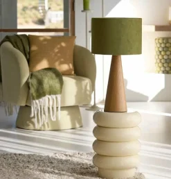 Light en Living Lampvoet Ø13,5X33,5 cm DINAN houtprint naturel