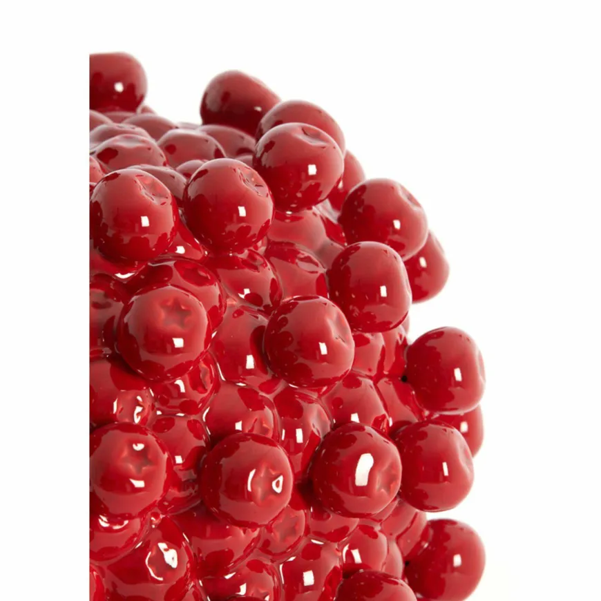 Light en Living Lampvoet Ø31,5x35 cm BERRIES keramiek rood