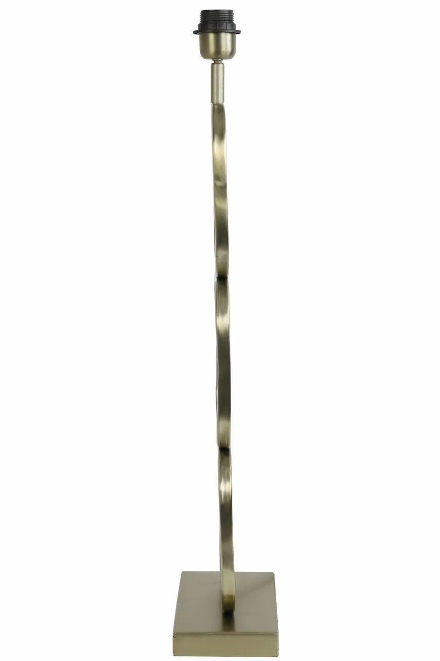 Light en Living Lampvoet 23x11,5x69 cm LUTIKA licht goud