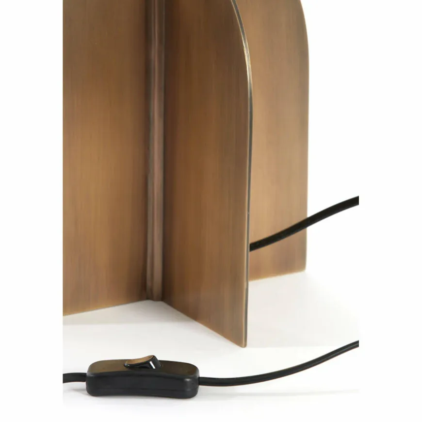 Light en Living Lampvoet 21x21x29 cm MOLAGO antiek brons