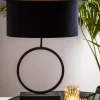 Light en Living Lampvoet LIVA mat zwart - Diverse afmetingen