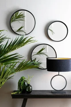 Light en Living Lampvoet LIVA mat zwart - Diverse afmetingen