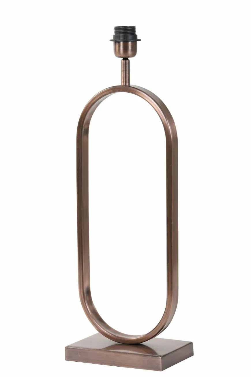 Light en Living Lampvoet JAMIRI antiek koper 20 x 13 x 55 cm