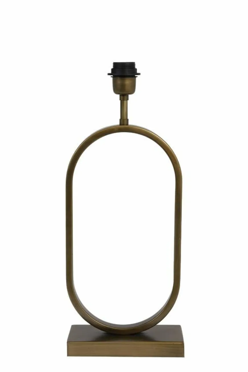 Light en Living Lampvoet JAMIRI antiek koper 20 x 13 x 55 cm
