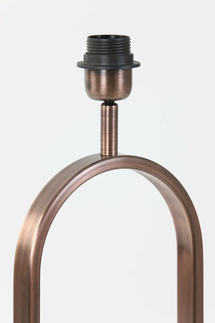 Light en Living Lampvoet JAMIRI antiek koper 20 x 13 x 55 cm