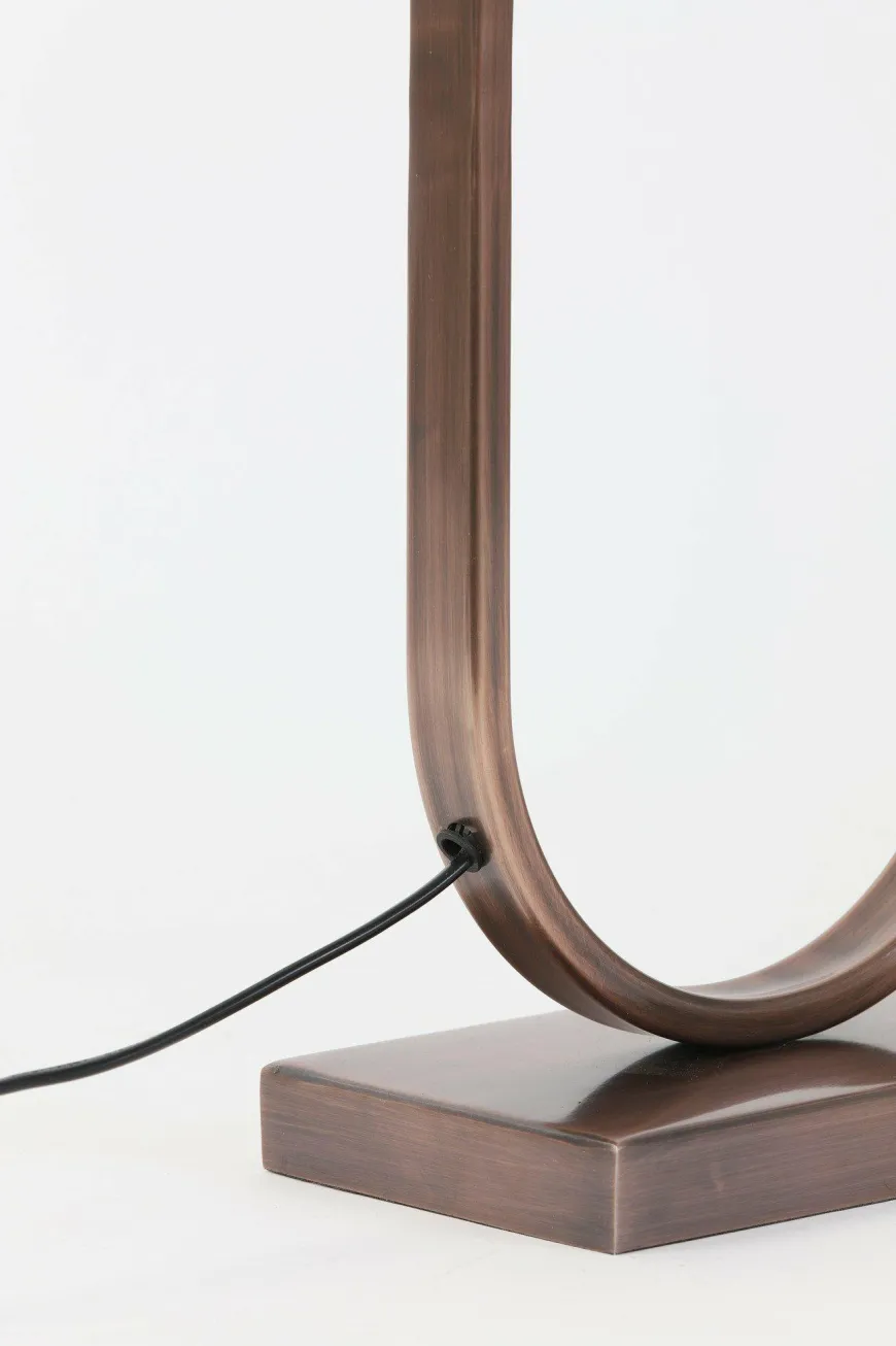 Light en Living Lampvoet JAMIRI antiek koper 20 x 13 x 55 cm