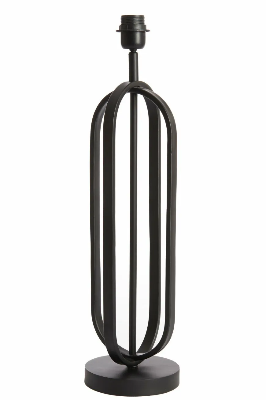 Light en Living Lampvoet Ø16x55 cm ASTER mat zwart