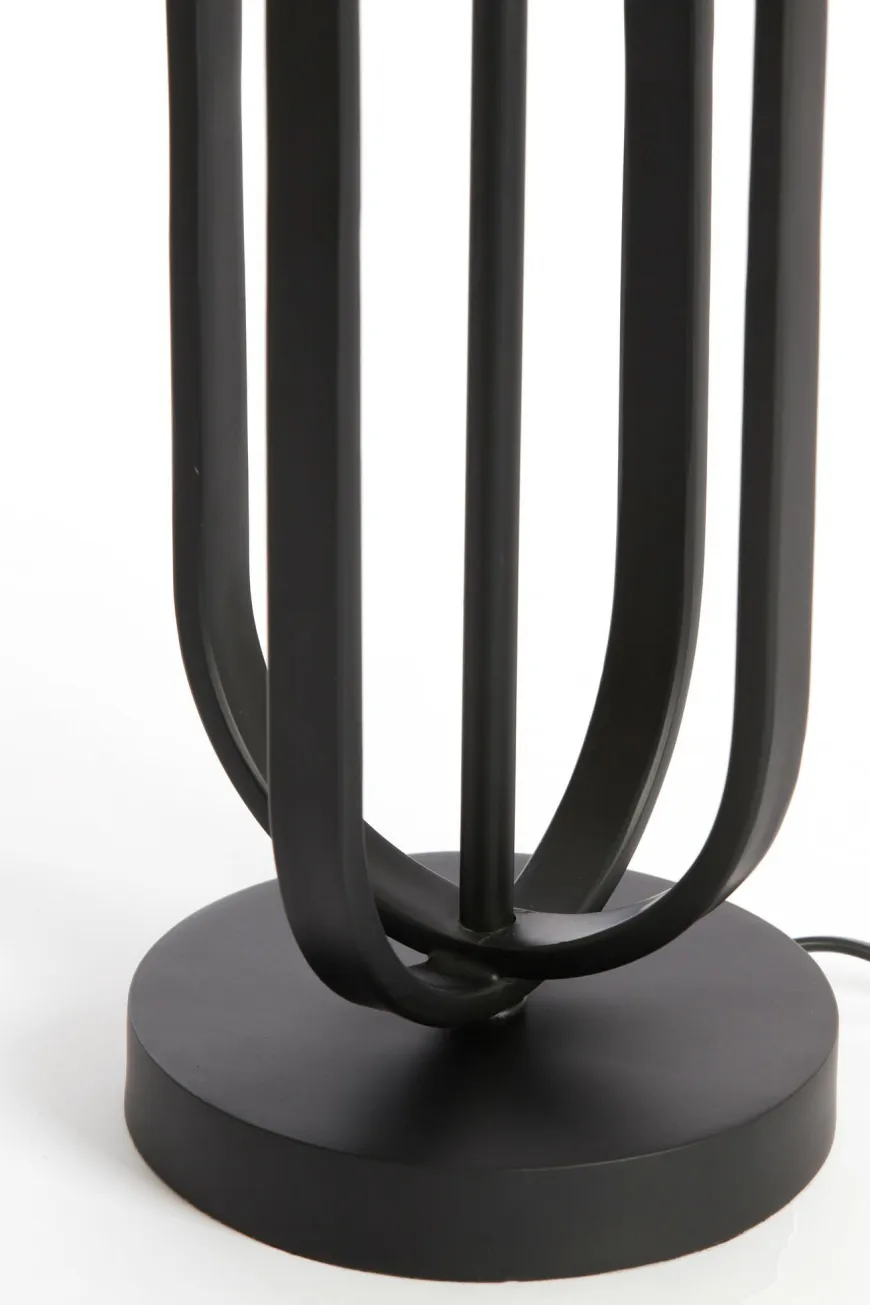 Light en Living Lampvoet Ø16x55 cm ASTER mat zwart