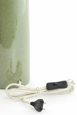 Light en Living Lampvoet Ø14x44 cm FRANIA ceramics mint groen-groen