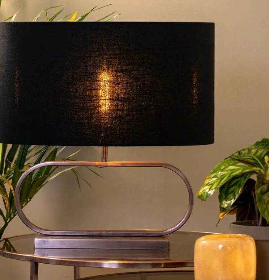 Light en Living Lampvoet JAMIRO antiek koper - 2 maten