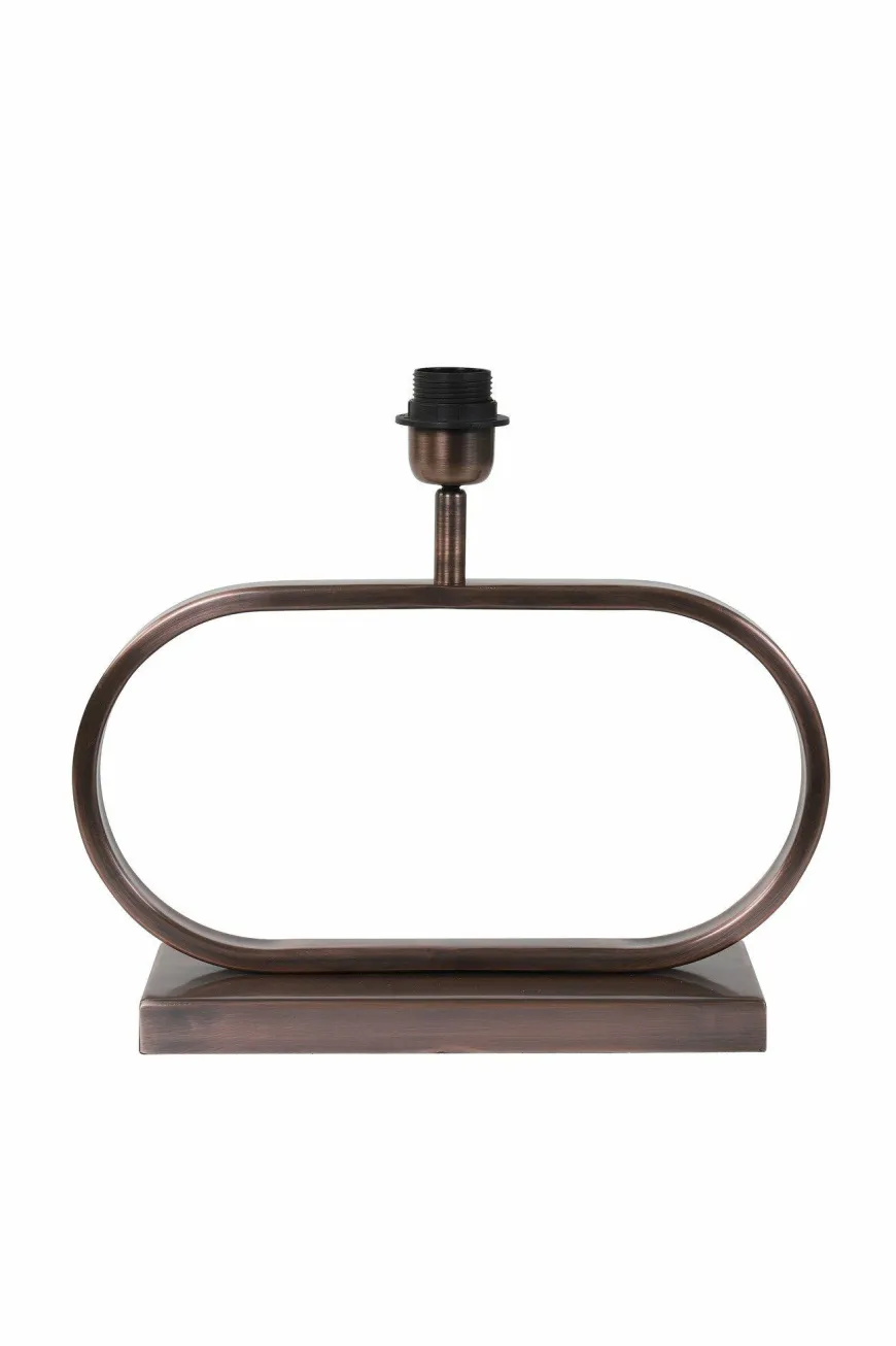 Light en Living Lampvoet JAMIRO antiek koper - 2 maten
