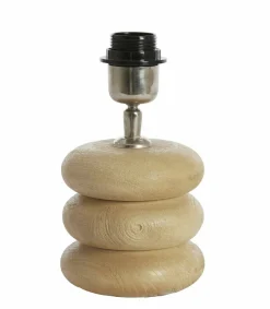 Light en Living Lampvoet Ø12x12 cm BUDONGO hout naturel