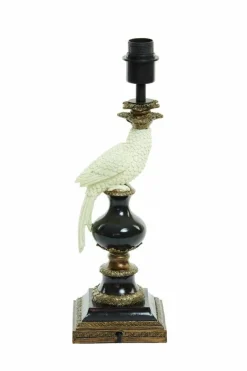 Light en Living Lampvoet 14,5x14,5x46,5 cm NYASA antiek brons-zwart-crème