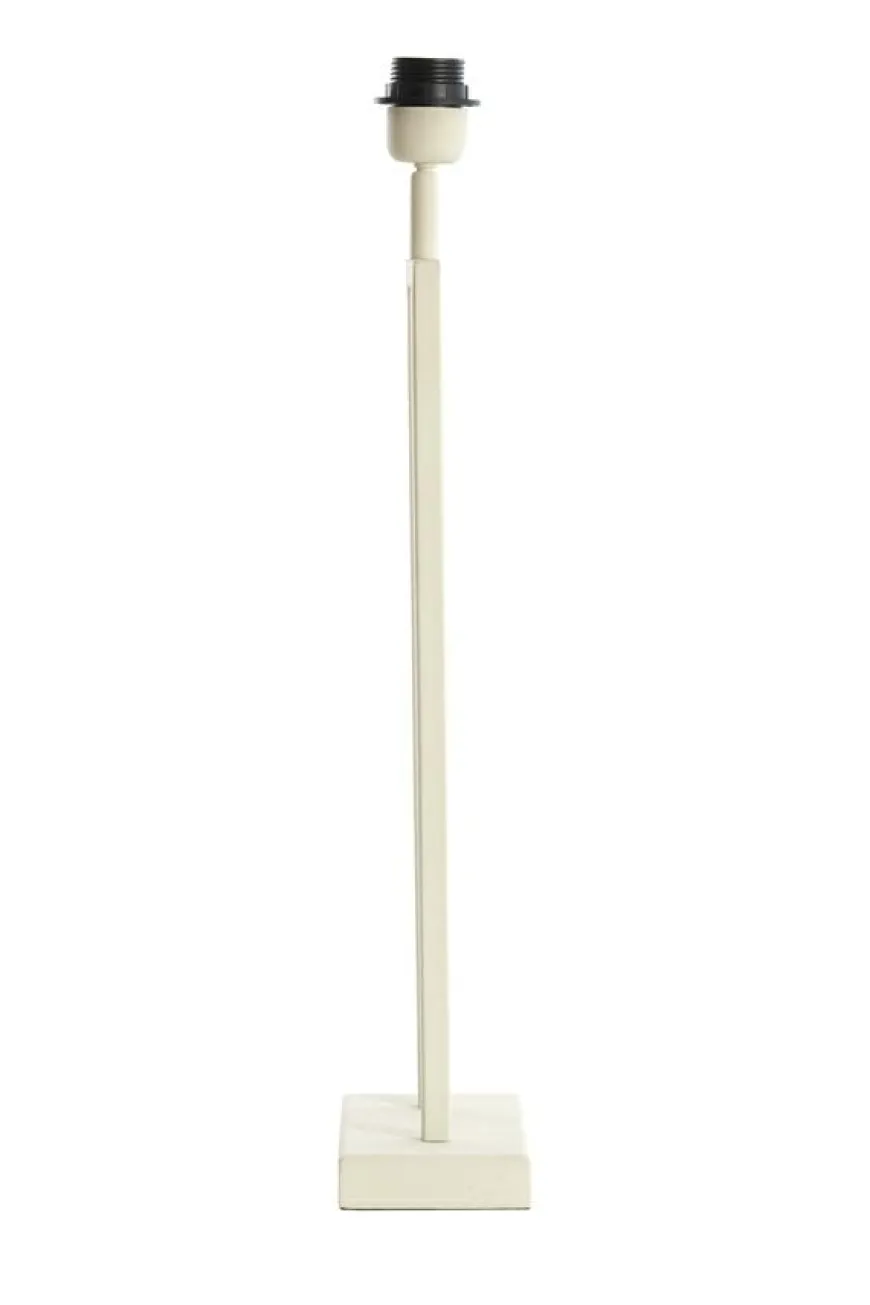 Light en Living Lampvoet 20x10x55 cm SHIVA crème