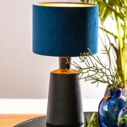 Light en Living Lampvoet 18x14x39 cm BALOE mat zwart