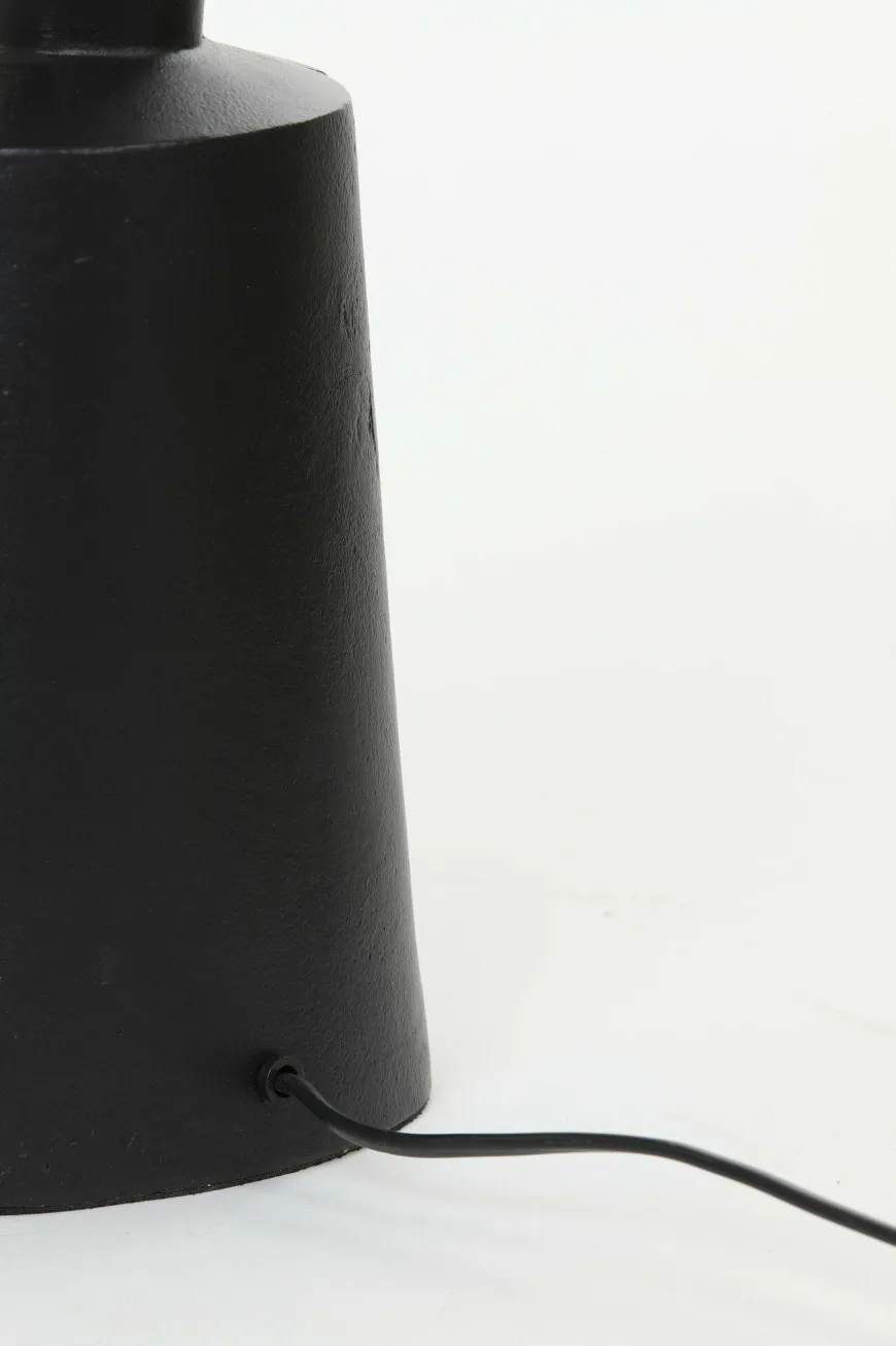 Light en Living Lampvoet 18x14x39 cm BALOE mat zwart