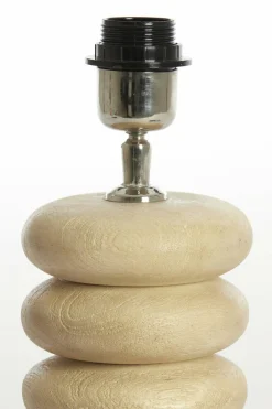 Light en Living Lampvoet Ø12x21 cm BUDONGO hout naturel