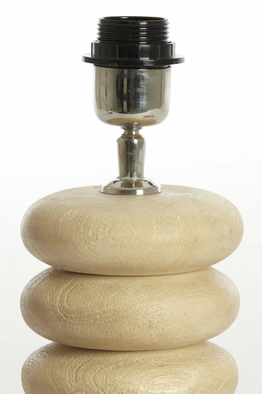 Light en Living Lampvoet Ø12x21 cm BUDONGO hout naturel