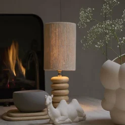 Light en Living Lampvoet Ø12x21 cm BUDONGO hout naturel