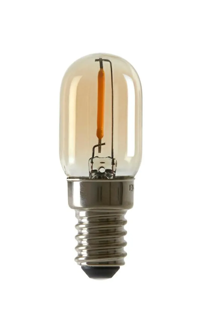Light en Living LED staaf Ø2x6 cm LIGHT 1W amber E14 dimbaar