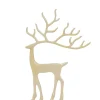 Light en Living Ornament 17x6x24 cm DEER glanzend zand