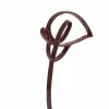 Light en Living Ornament op voet 19x8x38 cm CALLA glans bordeaux