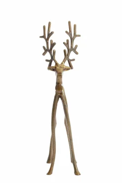 Light en Living Ornament 20.5x13x47 cm REINDEER goud