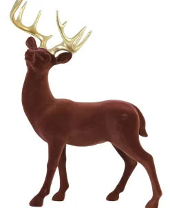 Light en Living Ornament 38x19x52 cm DEER rood