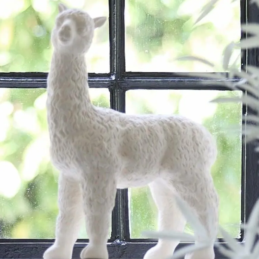 Light en Living Ornament 29x13x39 cm ALPACA crème