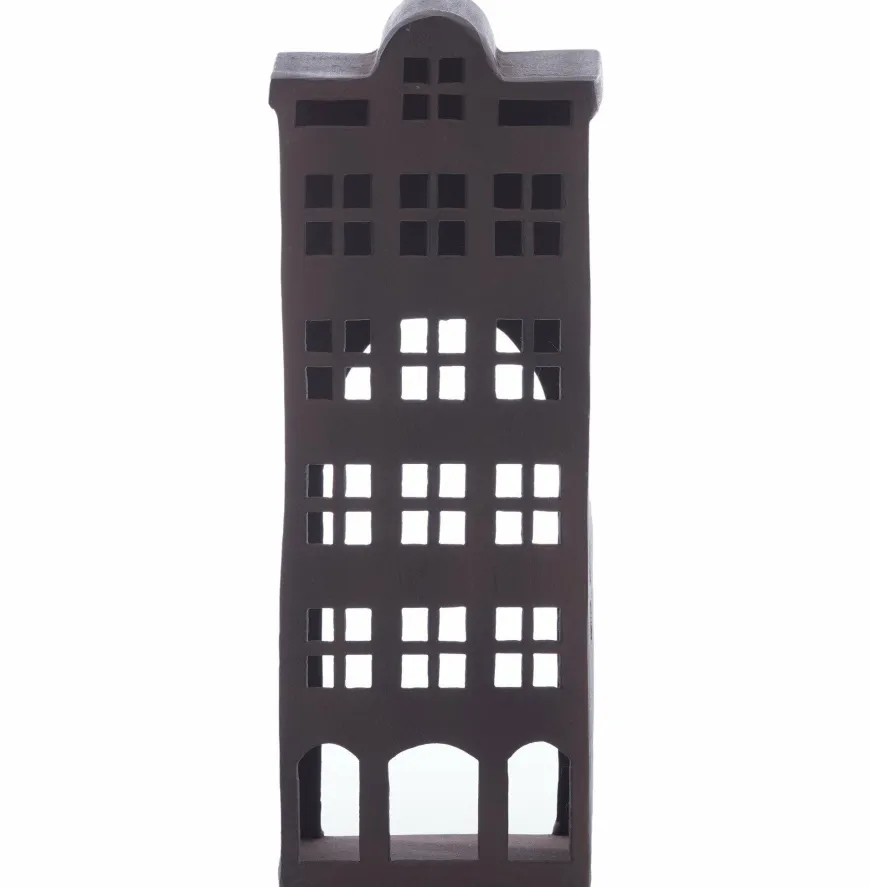 Light en Living Ornament 12x16x39.5 cm BANTRY bruin