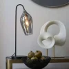 Light en Living Ornament op voet 34x18x43 cm VODICE crème+antiek brons