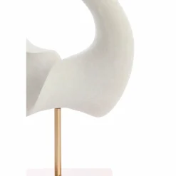 Light en Living Ornament op voet 34x18x43 cm VODICE crème+antiek brons