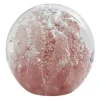 Light en Living Ornament Ø10x10 cm CORAL glas licht roze
