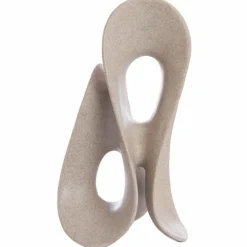 Light en Living Ornament op voet 20,5x19x39 cm ZAZINA taupe