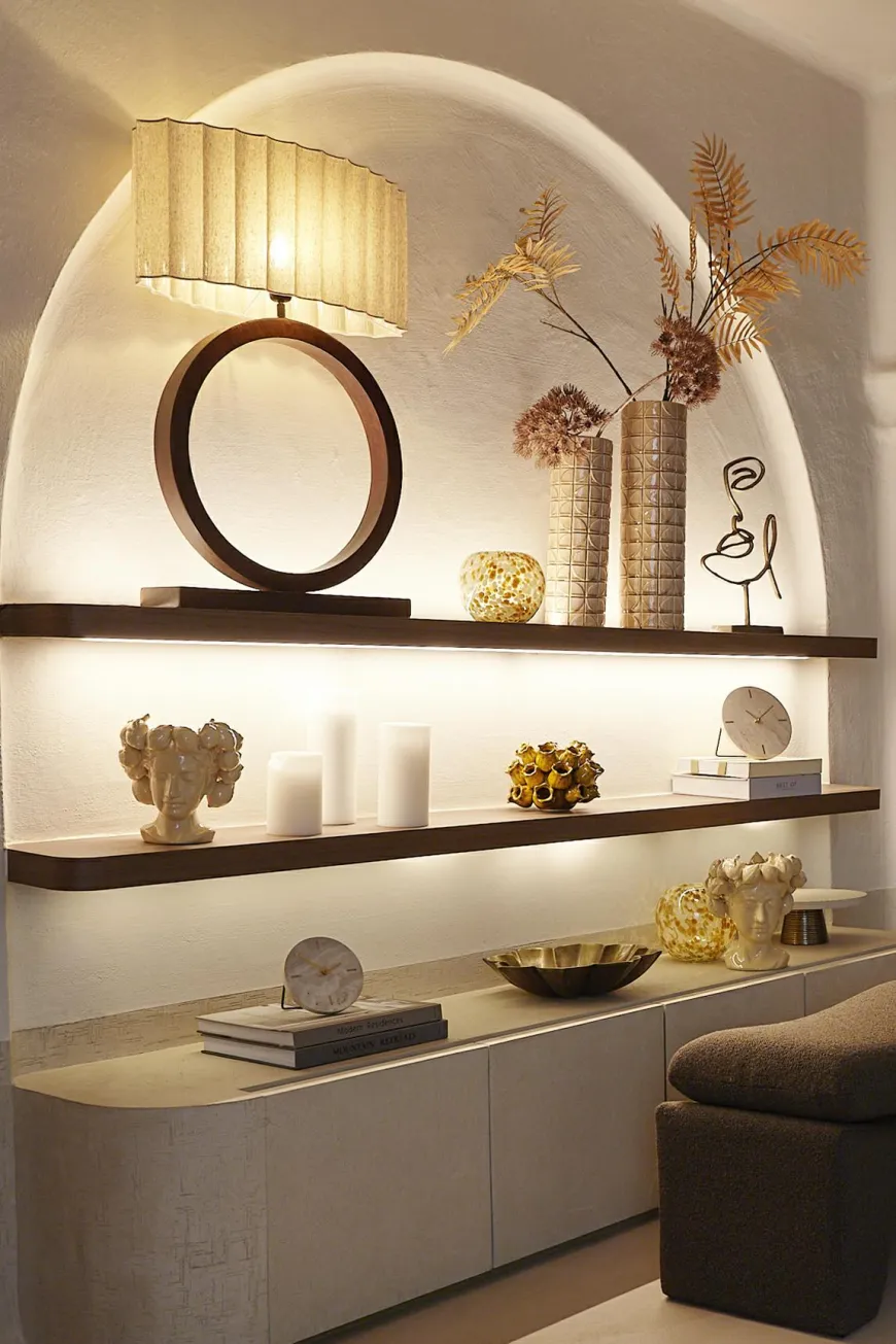 Light en Living Ornament FACE antiek brons - 2 maten