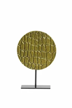 Light en Living Ornament op voet PERSEGA antiek brons - 2 maten