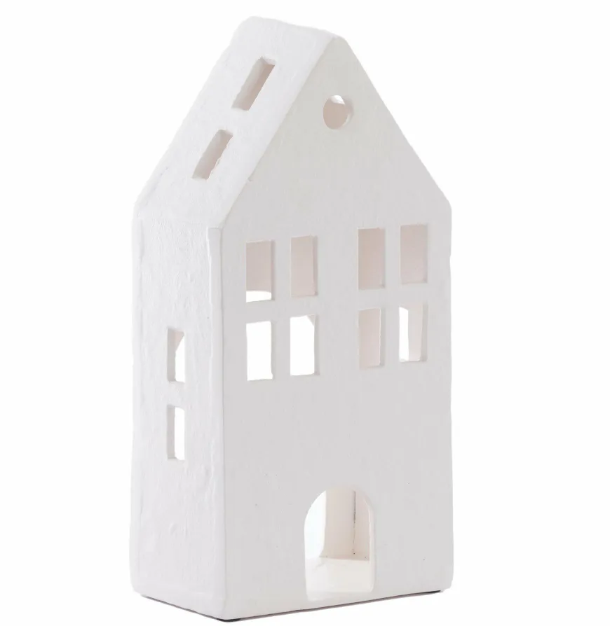 Light en Living Ornament 14x9x30 cm CROMANE crème