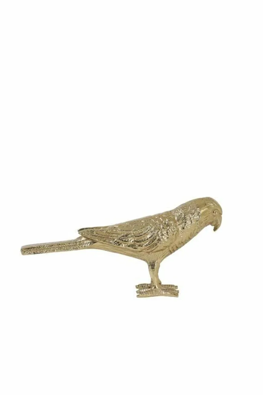 Light en Living Ornament 19x5x11 cm BIRD goud