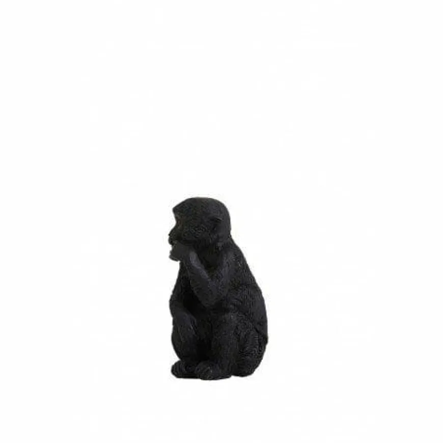Light en Living Ornament Aap Zwart S