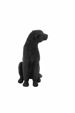 Light en Living Ornament CHEETAH velvet Bruin of zwart in 3 maten