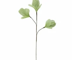 Light en Living Ornament 3 bloemen 70 cm TULIP licht groen