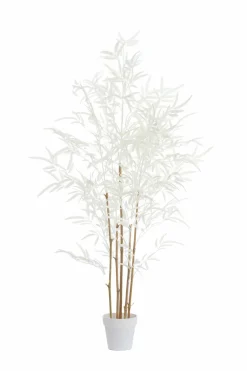 Light en Living Ornament in pot 70x60x120 cm BAMBOO naturel+crème