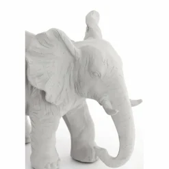 Light en Living Ornament 24x17x20,5 cm ELEPHANT crème