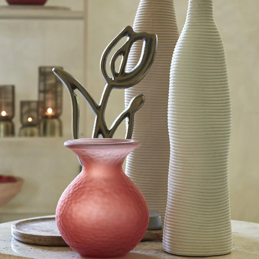 Light en Living Ornament op voet 17x6x35 cm TULIPANU antiek brons
