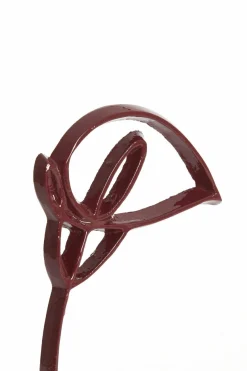 Light en Living Ornament op voet 15x7,5x29 cm CALLA glans bordeaux