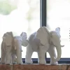 Light en Living Ornament 30,5x18,5x24 cm ELEPHANT crème