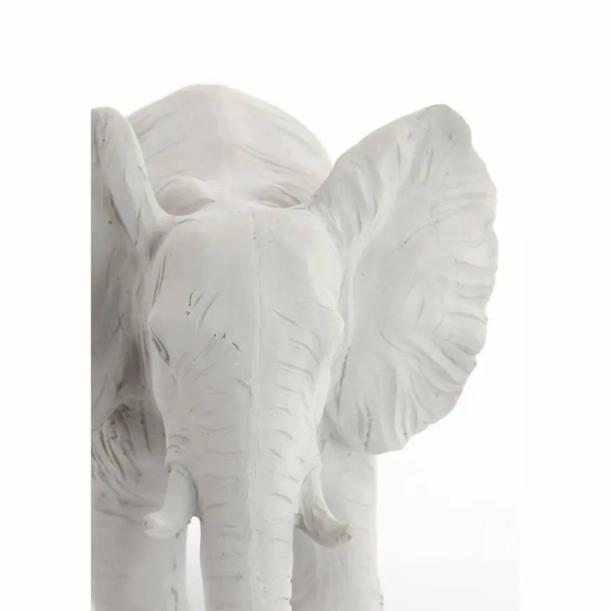 Light en Living Ornament 30,5x18,5x24 cm ELEPHANT crème